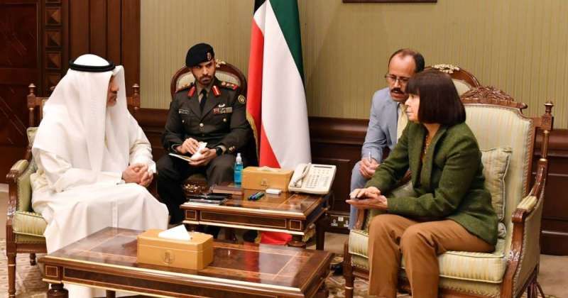 اليوسف التقى السفيرة الأميركية: علاقات البلدين وطيدة وراسخة