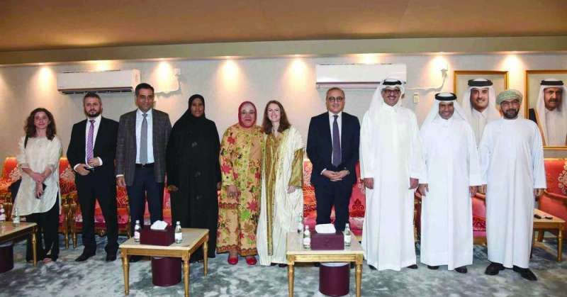 أجواء رمضانية مميزة في ديوانية السفارة القطرية