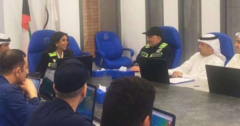 وزيرة الأشغال تتابع من غرفة العمليات تطورات الحالة الجوية والمواقع الحرجة