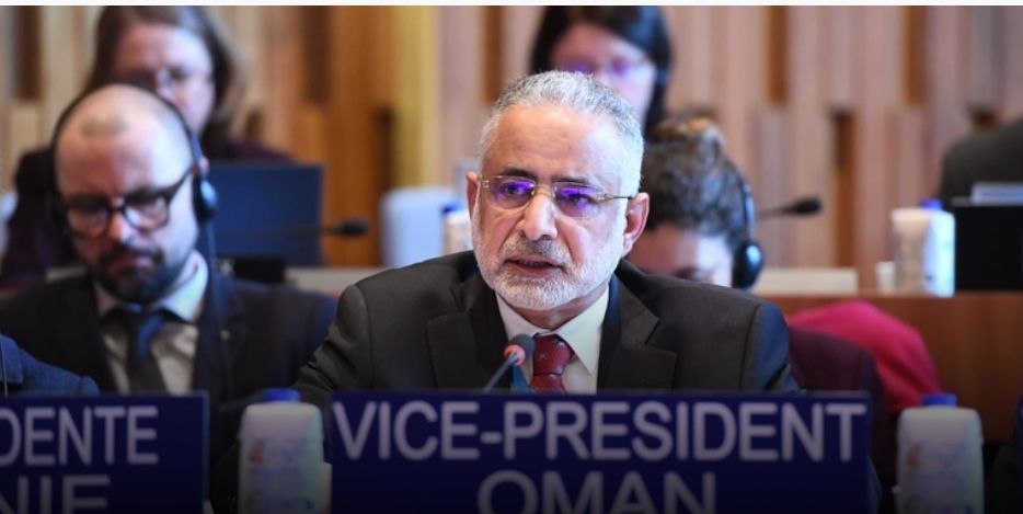 سلطنة عُمان تُلقي بيان المجموعة العربية لإدانة اسرائيل في اليونسكو