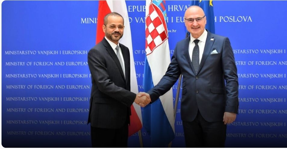 جلسة مباحثات سياسية بين سلطنة عُمان وكرواتيا