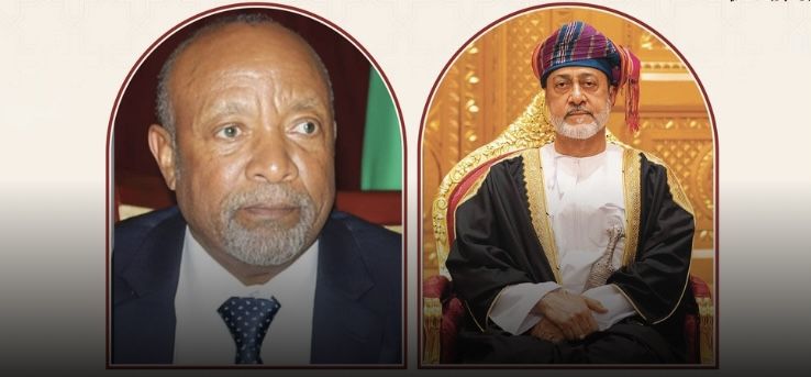 جلالة السلطان المعظم يهنئ رئيس جمهورية ناميبيا