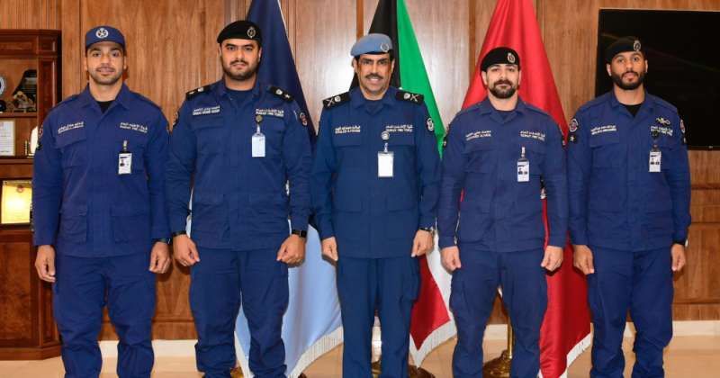 رئيس «الإطفاء» يستقبل فريق بطولة التحدي