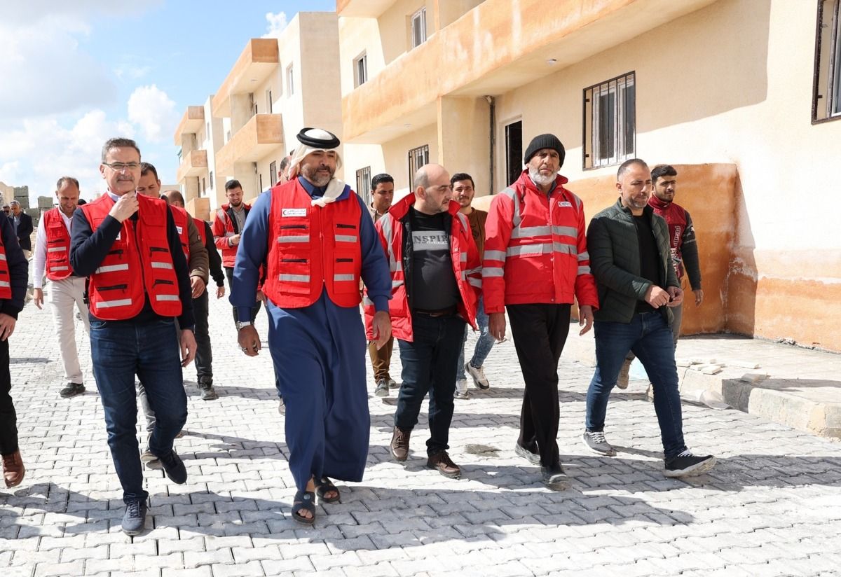 الهلال الأحمر القطري يشارك في افتتاح قرية كتارا النموذجية في الشمال السوري