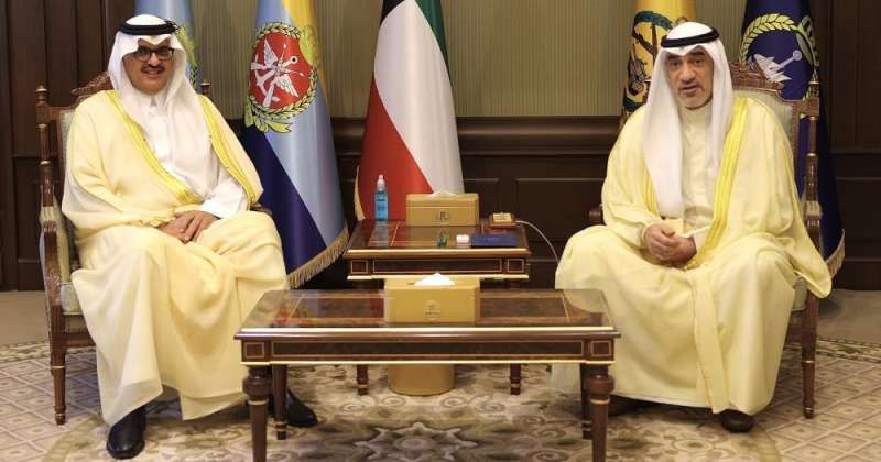 اليوسف بحث مع سفراء السعودية والإمارات والبحرين تعزيز التعاون والعمل المشترك