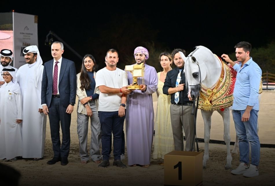 ختام الجولة الثالثة لبطولة جولة الجياد العربية بمسقط