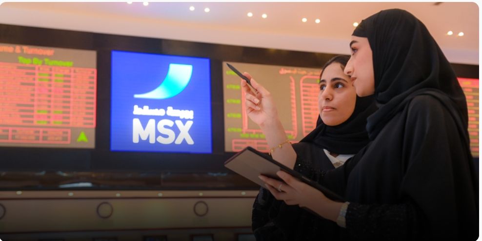 مؤشر بورصة مسقط يغلق مُرتفعًا