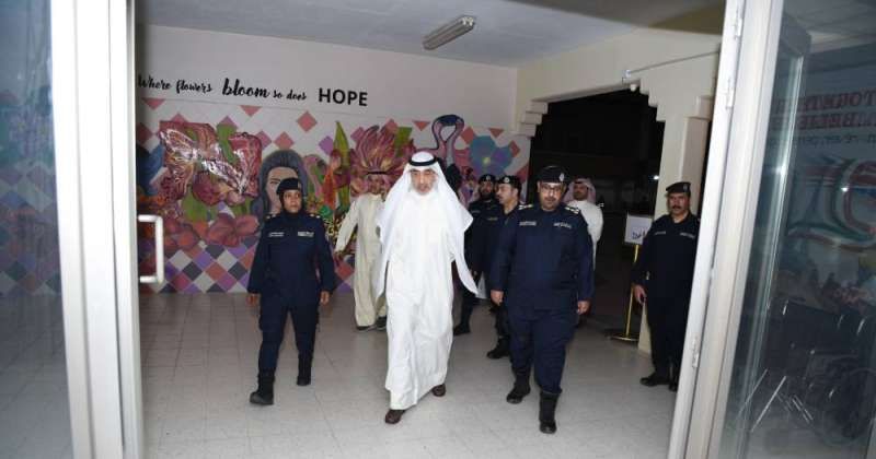 اليوسف يواصل جولاته التفقدية بلجان الاقتراع