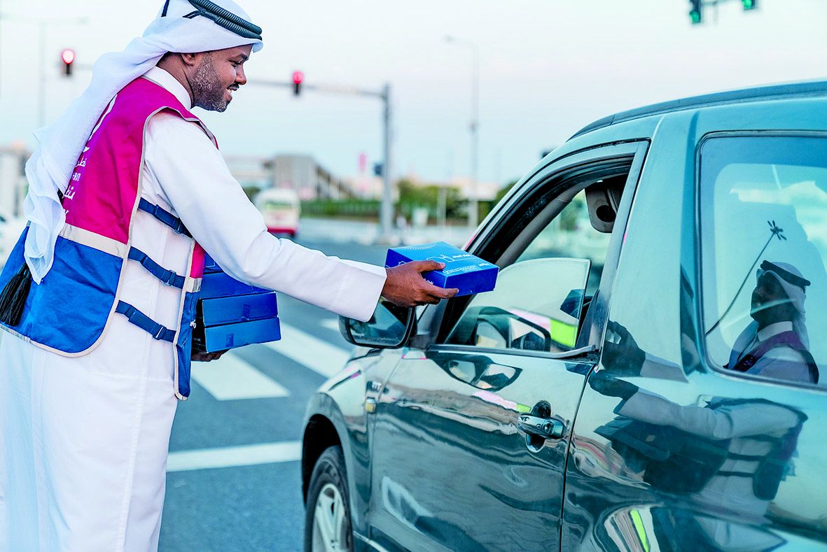 بنوك ومؤسسات تجارية تدعم مشاريع قطر الخيرية لإفطار الصائم
