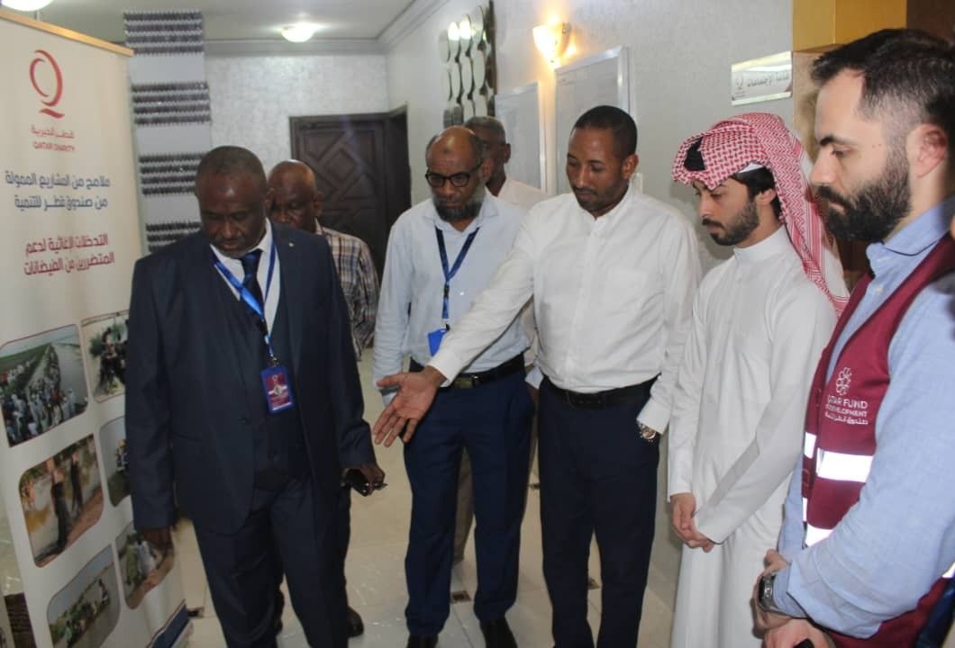 وفد «صندوق قطر» يتابع المشاريع المنفذة في «بورتسودان»