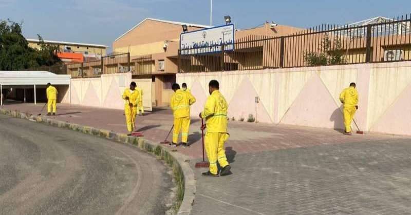 «البلدية» تنهي أعمال تنظيف مدارس الاقتراع بوقت قياسي لتسليمها إلى «التربية»
