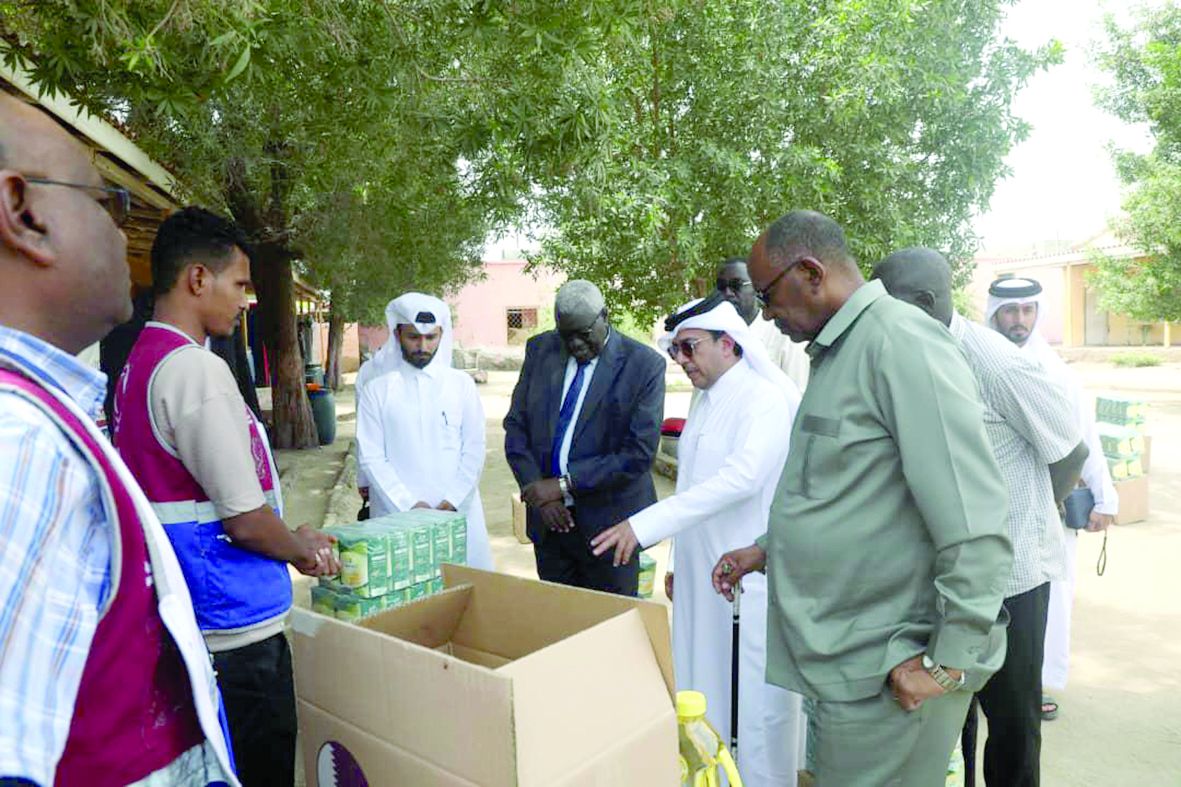 صندوق قطر للتنمية يوزع مساعدات في بورتسودان