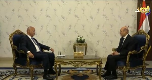 تحدث عن مستقبل اليمن التوافقي.. الرئيس العليمي: الحوثي إنقلب على الشرعية لتحقيق مصالح إيران بالسيطرة على الملاحة البحرية