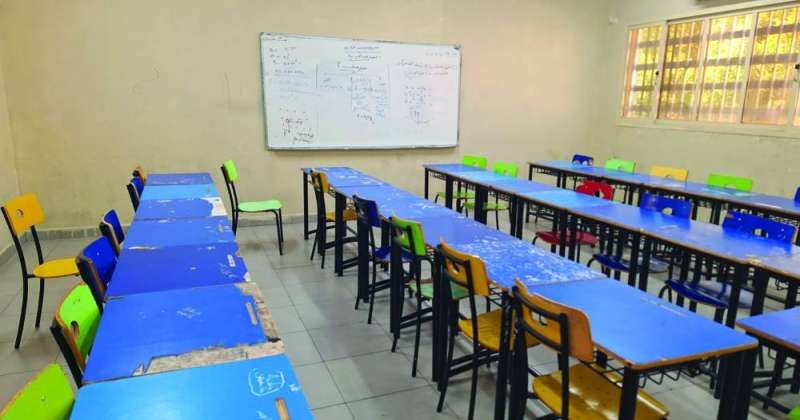 الفصول خلت تماماً من الطلبة يومي الأحد والاثنين