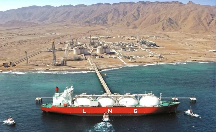 ارتفاع صادرات الغاز المسال العماني