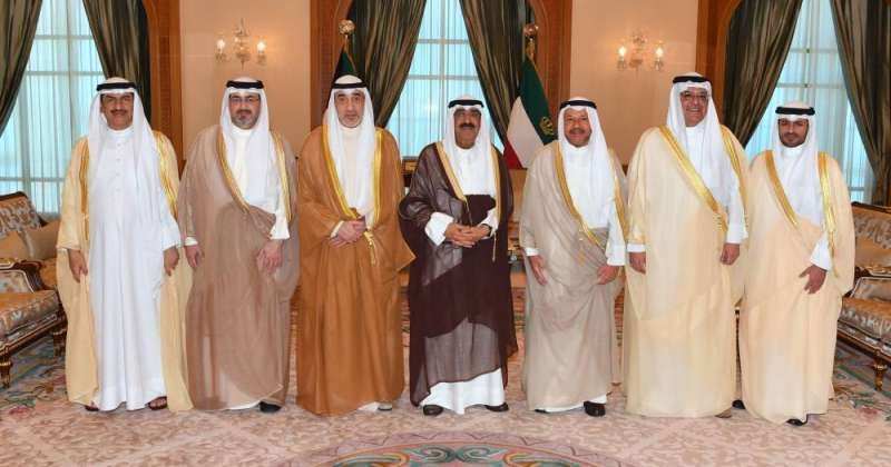 سمو الأمير يستقبل اليوسف والمحافظين الجدد