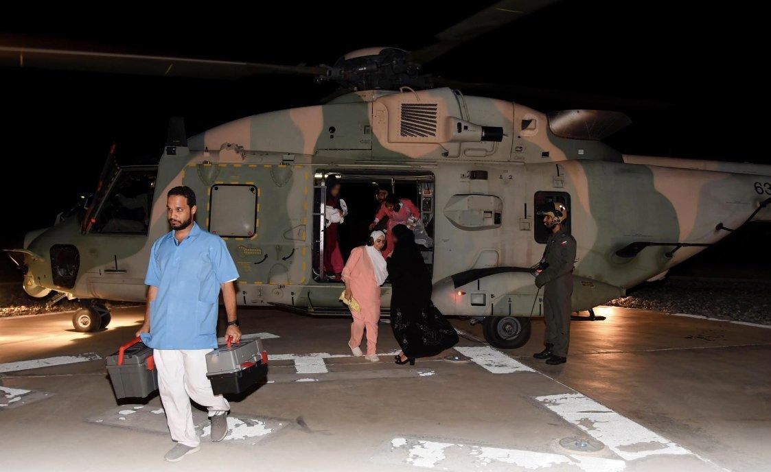 سلاح الجو السلطاني ينفذ عمليتي إخلاء طبي