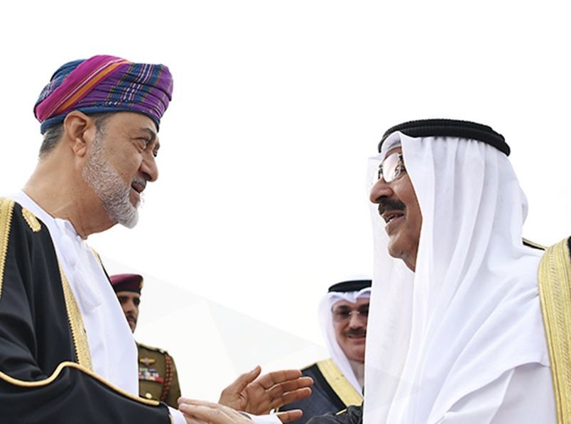 جلالة السلطان يتلقى برقية تعزية من أمير الكويت