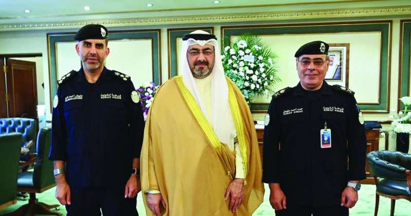 عبدالله سالم العلي استقبل محافظ حولي