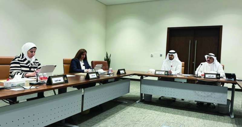 جانب من اجتماع لجنة الجهراء في المجلس البلدي