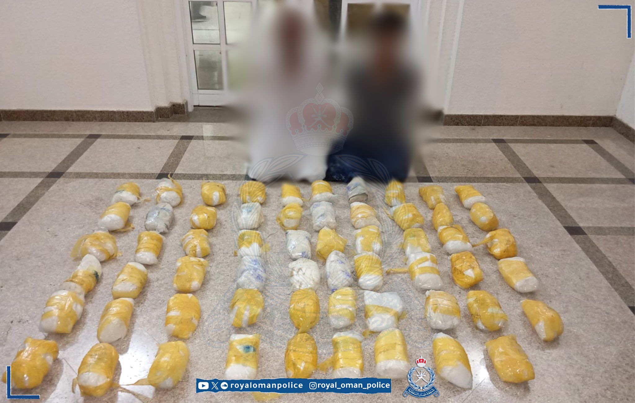 القبض على مُتسللين آسيويين بشمال الباطنة