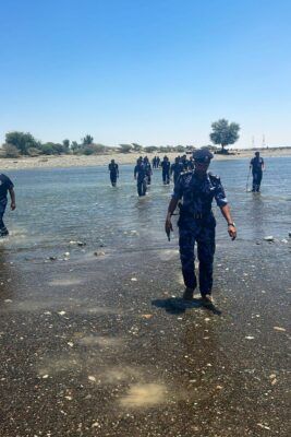 بالصور .. مواصلة العمليات المكثفة للبحث عن المفقود في المضيبي