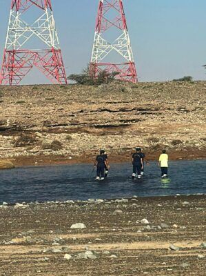 بالصور .. مواصلة العمليات المكثفة للبحث عن المفقود في المضيبي