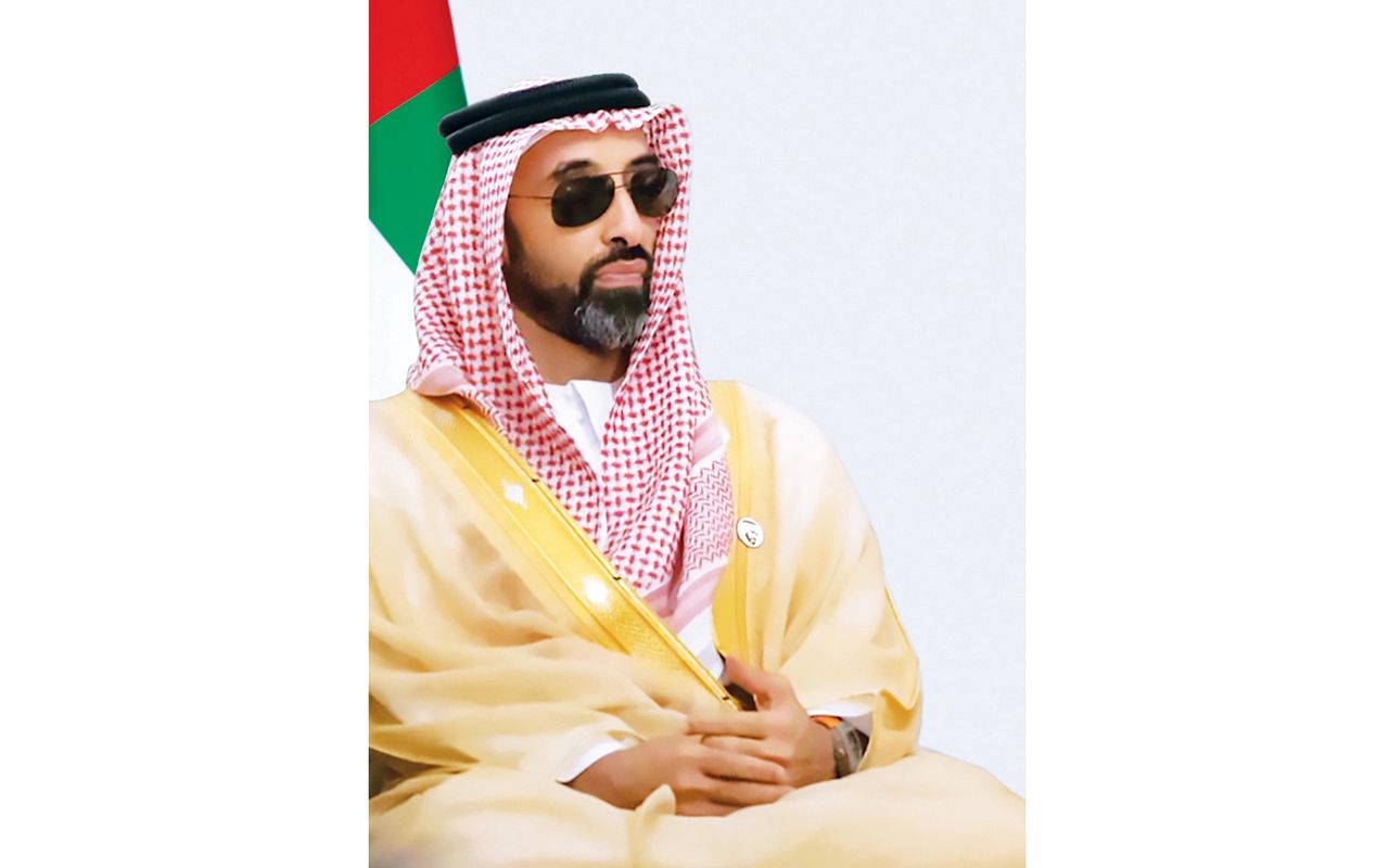 طحنون بن زايد يبحث مع رئيس وزراء قطر العلاقات الأخوية والقضايا الإقليمية والدولية