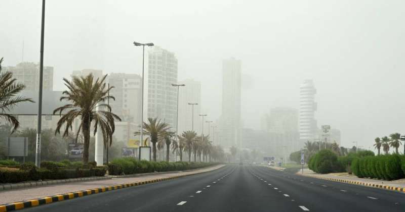 «الأرصاد» تنوه: رياح نشطة وغبار