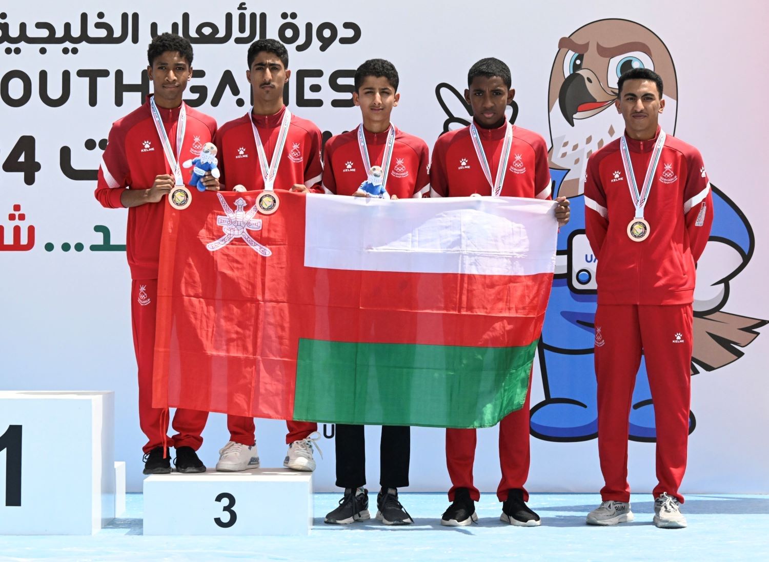 منتخب الدراجات يحقق برونزية الناشئين بدورة الألعاب الخليجية