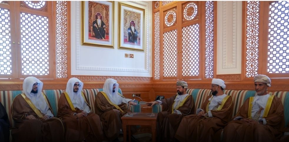 رئيس المحكمة العليا يستقبل وفدًا قضائيًّا من ديوان المظالم السعودي