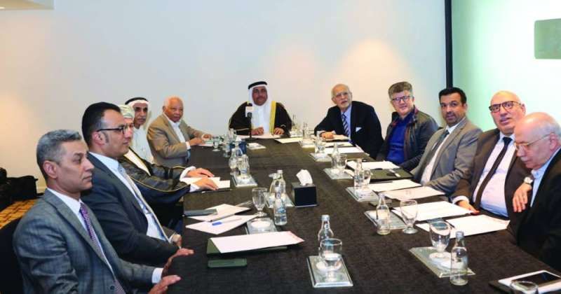 جانب من الاجتماع الأول لمجلس أمناء الجائزة