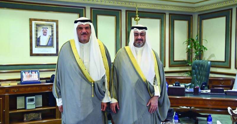 المحافظ مستقبلاً سلمان الحمود