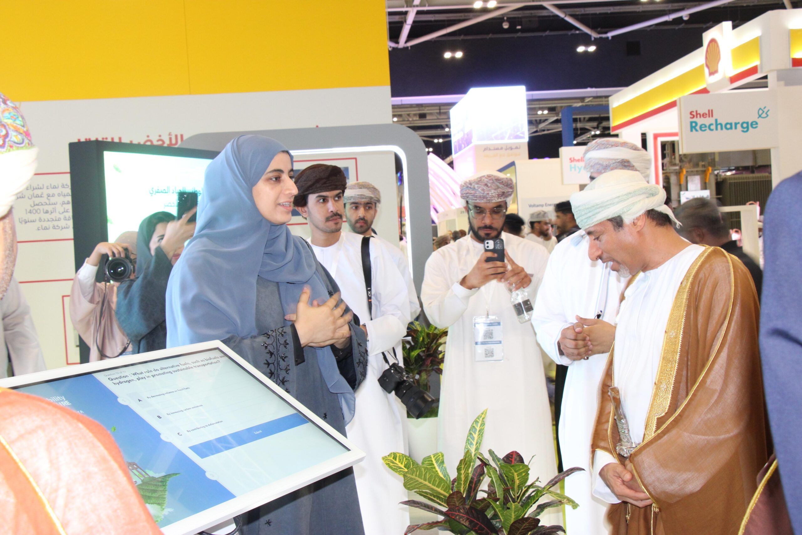 وزارة النقل والاتصالات وتقنية المعلومات تشارك في فعاليات أسبوع عُمان للاستدامة