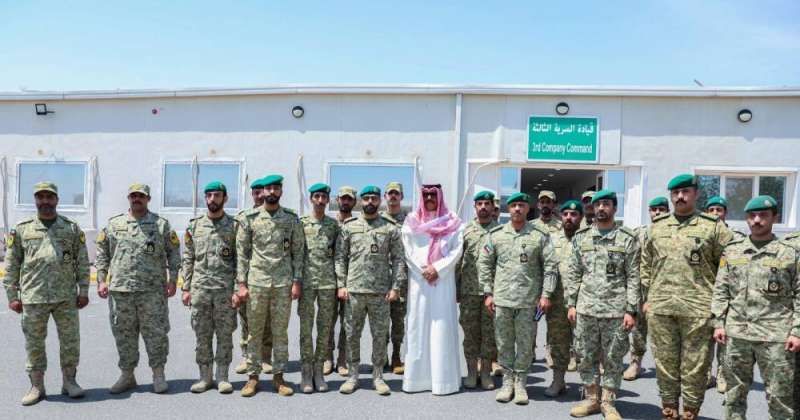 فيصل النواف تفقد محطة إرسال كبد: كل الدعم لرجال الحرس الوطني تقديراً لدورهم في حفظ الأمن والاستقرار