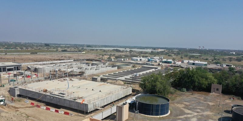 استكمال مشروع شبكة ومحطة معالجة مياه الصرف الصحي بولاية المصنعة