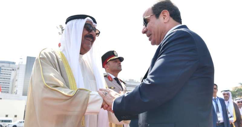 سمو الأمير يعود إلى أرض الوطن بعد زيارة دولة إلى مصر