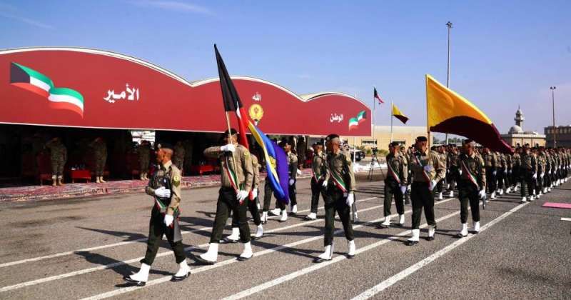 «الحرس الأميري» يحتفل بتخريج دورة ضباط الصف والأفراد المشتركة 107