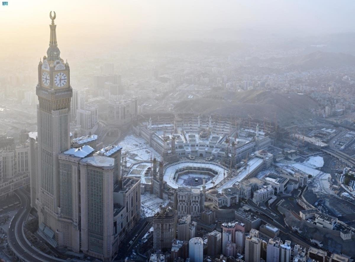 38 مئوية.. “مكة المكرمة” تسجل أعلى درجة حرارة بالمملكة اليوم