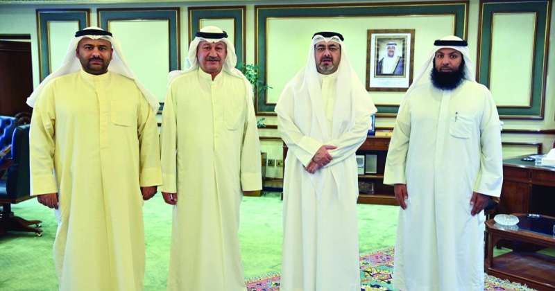 عبدالله سالم العلي بحث ومسؤولي البلدية الارتقاء بمستوى النظافة بالعاصمة