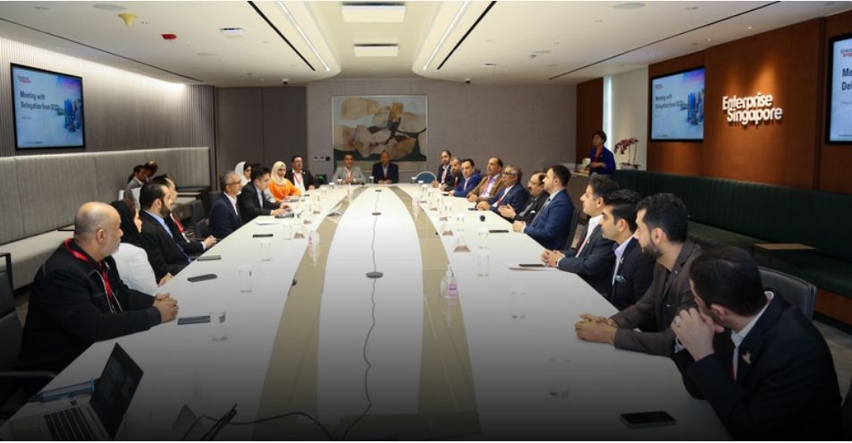 الوفدُ التجاري العُماني يطلع على التجربة السنغافورية في ريادة الأعمال والأمن الغذائي