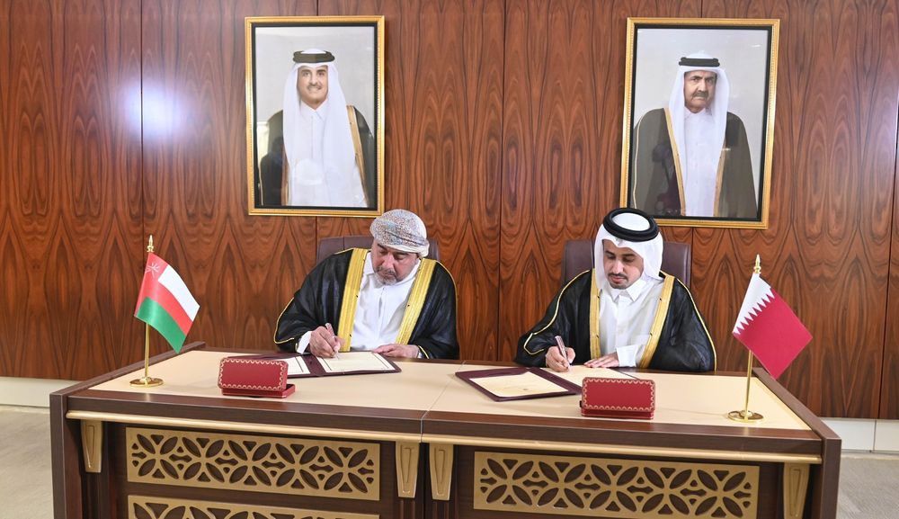 سلطنة عمان وقطر توقعان على مذكرة تفاهم في مجال الثقافة