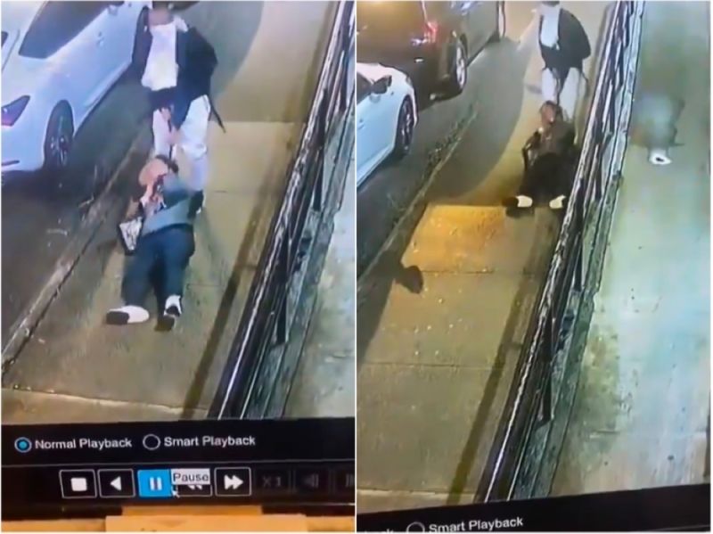 فيديو صادم: اعتداء على فتاة وسط نيويورك وخنقها بحزام…لن تصدق ماهي جنسيتها؟