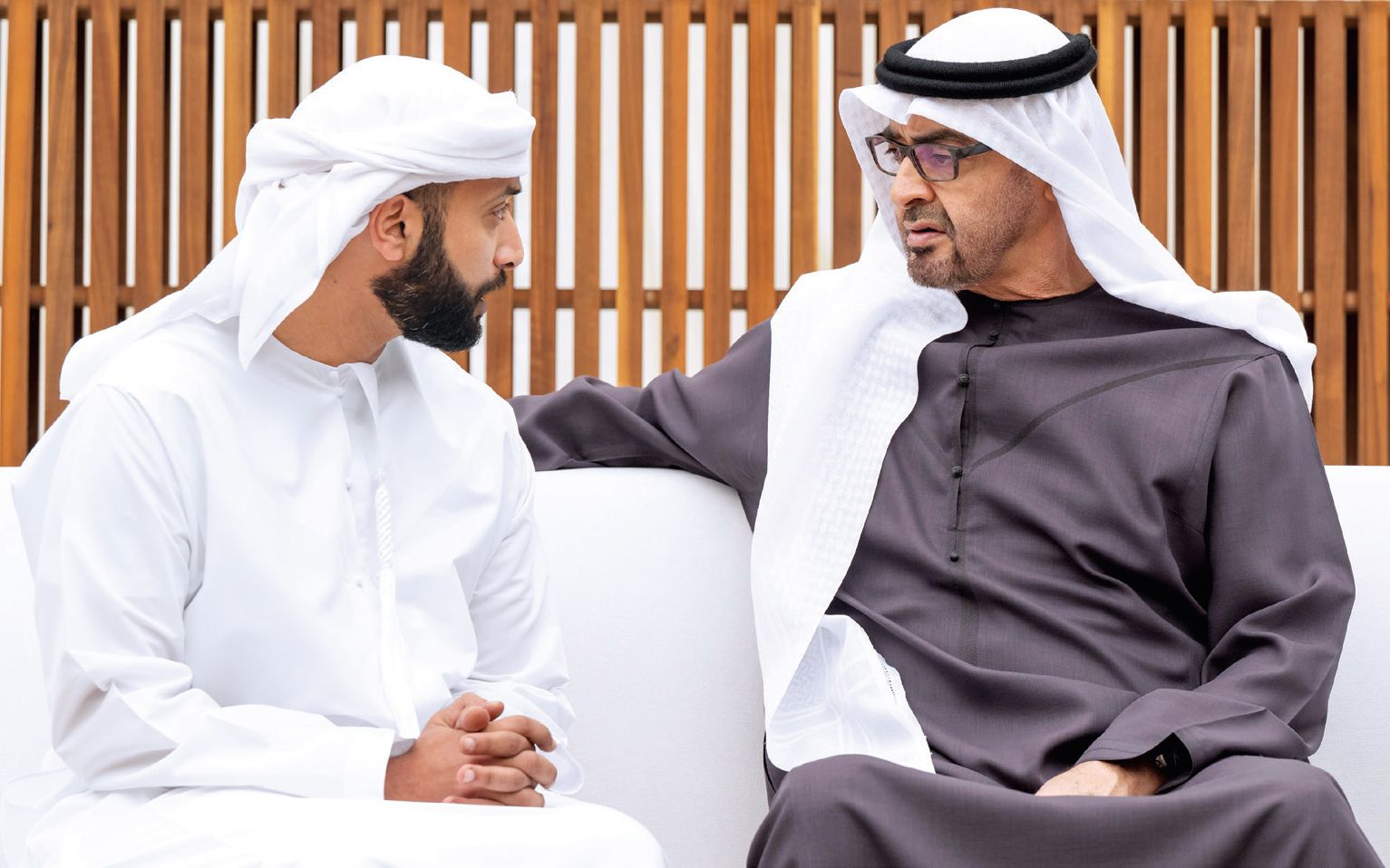 رئيس الدولة يتقبّل التعازي في وفاة هزاع بن سلطان بن زايد