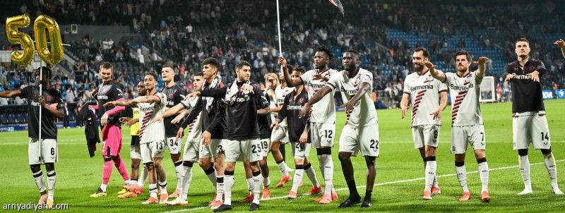 ليفركوزن.. 50 مواجهة بلا خسارة