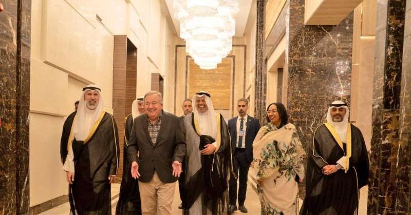 الأمين العام للأمم المتحدة يصل إلى البلاد في زيارة رسمية