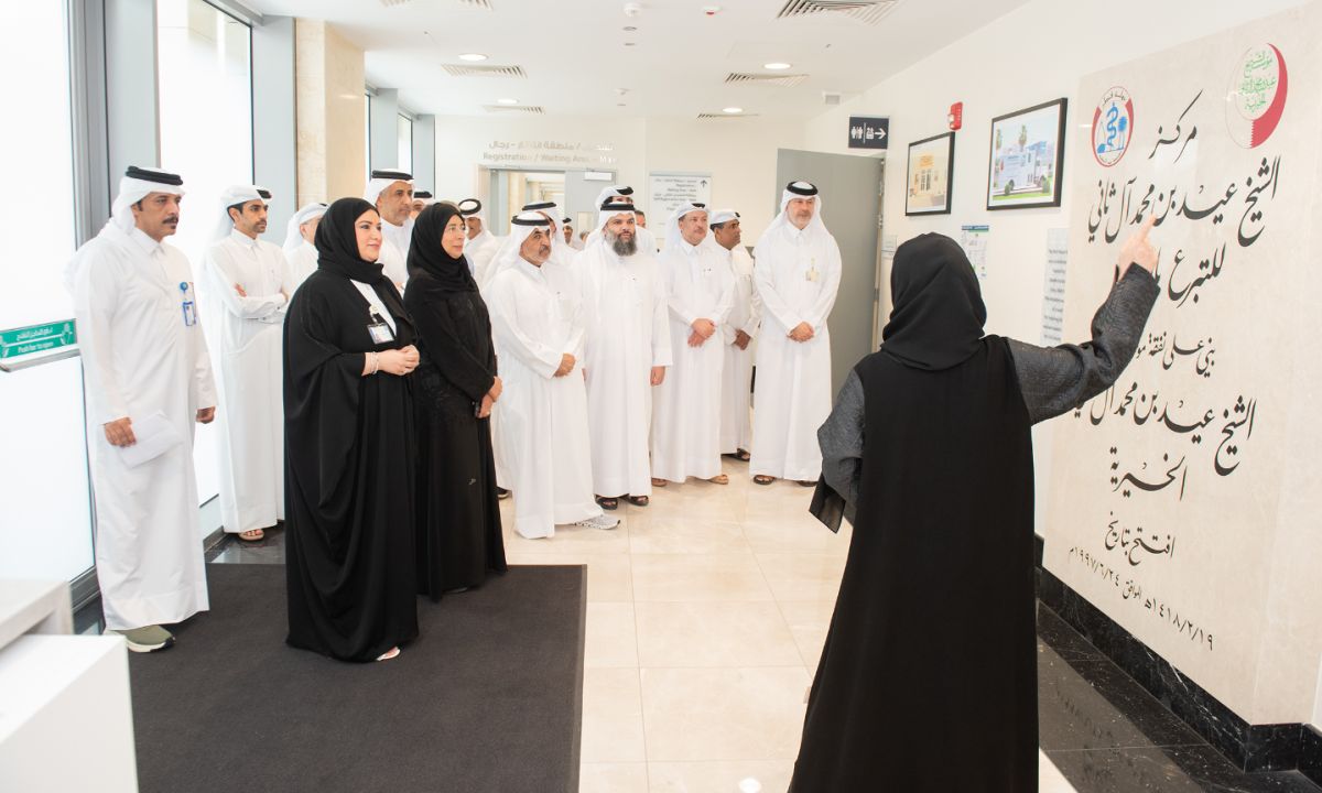 وزير الصحة تفتتح مركز قطر الوطني الجديد للتبرع بالدم
