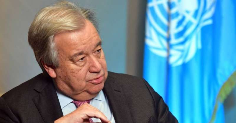 الأمين العام للأمم المتحدة