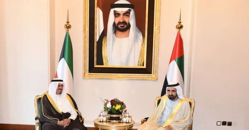 ممثل سمو الأمير استعرض ومحمد بن راشد سبل تطوير علاقات البلدين