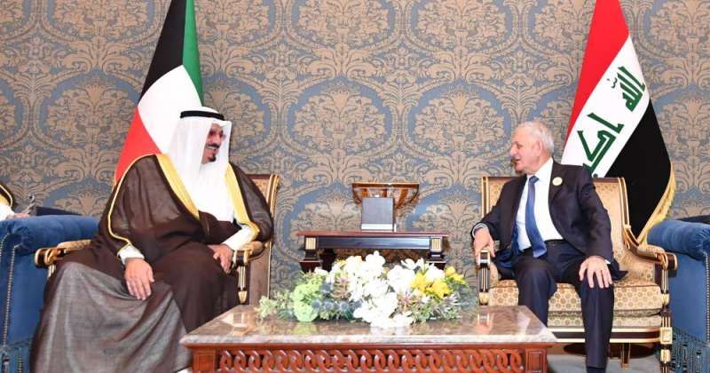 ممثل سمو الأمير والرئيس العراقي استعرضا سبل تنمية علاقات البلدين